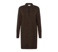 Kaffe - Abito Polo Maglia Marrone - - Dresses - Donna - Marrone - M