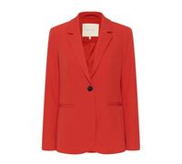 Kaffe - Blazer Rosso Fuoco - - Jackets - Donna - Rosso - L