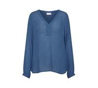 Kaffe Camicia da donna 'Amber' blu scuro Donna - Abbigliamento - Taglie comode - Camicie e tuniche - Camicie Kaffe XXL