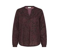 Kaffe Camicia da donna 'KABeathe' marrone scuro / nero Donna Kaffe L marrone scuro / nero