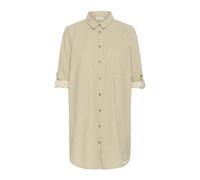 Kaffe - Camicia Tunica a Righe Chincilla Bianco - - Dresses - Donna - Multicolore - 2XL