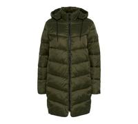 Kaffe - Cappotto trapuntato Forest Night con cappuccio - - Coats - Donna - Verde - XS