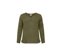 KAFFE CURVE Camicia da donna 'Ami' oliva Donna - Abbigliamento - Taglie comode - Camicie e tuniche - Camicie KAFFE CURVE XL-XXL
