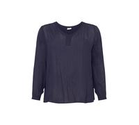 KAFFE CURVE Camicia da donna 'KCami' blu scuro Donna - Abbigliamento - Taglie comode - Camicie e tuniche - Camicie KAFFE CURVE L