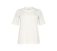 KAFFE CURVE Maglietta argento / bianco Donna KAFFE CURVE L argento / bianco