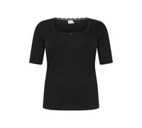 KAFFE CURVE Maglietta 'Britt' nero Donna KAFFE CURVE S