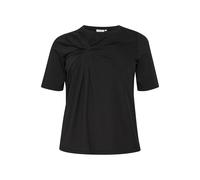 KAFFE CURVE Maglietta 'Eloisa' nero Donna KAFFE CURVE L
