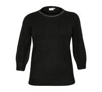 Kaffe Curve - Maglione Pullover Nero Deep CC - - Knitwear - Donna - Nero - L