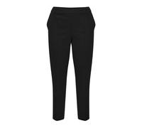 Kaffe Curve - Pantaloni Neri Profondi Straight-Leg - - Trousers - Donna - Nero - 6XL