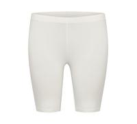 Kaffe Curve Plus-Size Women's Shorts Jersey Skinny Fit Leggings Elastic Waist Pantaloncini, Gesso, L Grande Taille Donna