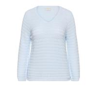 Kaffe Curve - Solara Cardigan - - Knitwear - Donna - Blu - M
