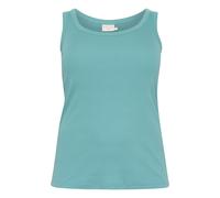 KAFFE CURVE Top 'KCCarina' turchese Donna KAFFE CURVE M