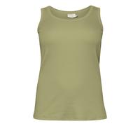 KAFFE CURVE Top oliva Donna - Abbigliamento - Taglie comode - Maglie e top - Top KAFFE CURVE L
