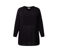 KAFFE CURVE Tunica 'Ami' nero Donna - Abbigliamento - Taglie comode - Camicie e tuniche - Tuniche KAFFE CURVE XL