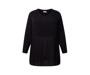 KAFFE CURVE Tunica 'Ami' nero Donna - Abbigliamento - Taglie comode - Camicie e tuniche - Tuniche KAFFE CURVE L-XL
