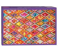 Kaffe Fassett Kaffe Fassett’s Diamond Quilt Jigsaw Puzzle (General merchandise)