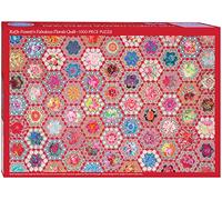 Kaffe Fassett's Fabulous Florals Quilt Jigsaw Puzzle for Adults: 1000 Pieces