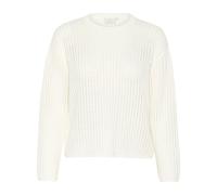 Kaffe - Gesso Maglione a Maglia - - Knitwear - Donna - Bianco - L