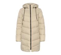 Kaffe - Giacca Imbottita Grigia con Cappuccio - - Coats - Donna - Grigio - XL