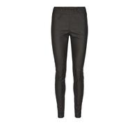 Kaffe - Jeggings Slim-Fit Neri Rivestiti - - Trousers - Donna - Nero - M