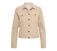 Kaffe - Kazelina Denim Jacket - - Jackets - Donna - Beige - 3XL