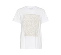 Kaffe Maglietta 'KA Rita' beige / bianco Donna Kaffe XL