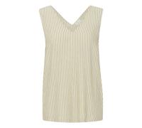Kaffe Maglietta 'Milia' beige / bianco Donna Kaffe XXXL beige / bianco