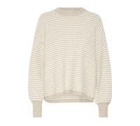 Kaffe - Maglione Grigio Piuma - - Knitwear - Donna - Grigio - L