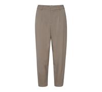 Kaffe - Pantaloni a Vita Alta Brindle - -Trousers -Donna -Beige -3XL