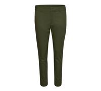 Kaffe - Pantaloni Chino Slim Fit Notte Foresta - - Trousers - Donna - Verde - L