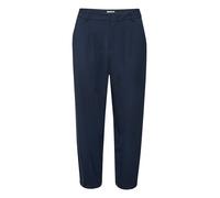 Kaffe Pantaloni con pieghe 'KAMerle' blu scuro Donna - Abbigliamento - Taglie comode - Pantaloni Kaffe 38