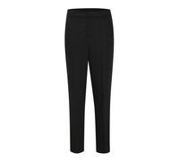 Kaffe - Pantaloni con zip in vita Nero Profondo - -Trousers -Donna -Nero -XL