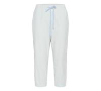 Kaffe Pantaloni 'KANaya' blu chiaro / bianco Donna - Abbigliamento - Taglie comode - Pantaloni Kaffe 36