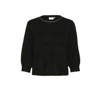 Kaffe Pullover 'KA Meridith' nero Donna - Abbigliamento - Taglie comode - Pullover e cardigan - Pullover Kaffe XXL