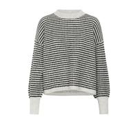 Kaffe Pullover 'KAEllery' grafite / bianco Donna Kaffe S