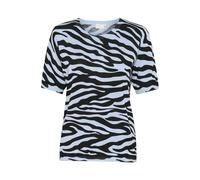 Kaffe Pullover 'Liz' blu chiaro / nero Donna Kaffe L blu chiaro / nero