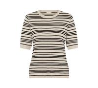 Kaffe Pullover 'Lizza' greige / nero Donna Kaffe L greige / nero
