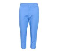 Kaffe, ,Trousers ,Donna ,Blu ,XS Pantaloni Capri Eleganti Ultramarino
