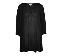 Kaffe Tunica 'KA Amber' nero Donna - Abbigliamento - Taglie comode - Camicie e tuniche - Tuniche Kaffe M