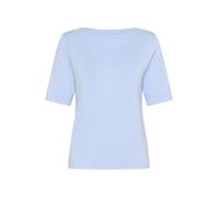 KAFFE Women's Pullover Boat Neck Half Sleeves Regular Fit Light Knit Hip Length, Windsurfer, XXL Donna