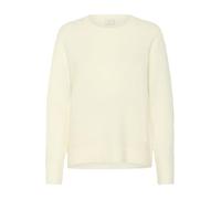 KAFFE Women's Pullover Rotondo Collo Lungo Maniche Hip Length Melange Knit