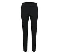 Kaffe Women's Regular Trousers Slim Fit Pantaloni Casual, Black Deep, 48 da Donna
