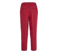 Kaffe Women's Trousers Cropped Length Elastic Waist Regular Fit Pockets Pantaloni, Sun-Dried Tomato, XXS da Donna