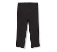 Kaffe Women's Trousers Regular Fit Zipper Fastening Cropped Length Straight Legs Pantaloni, Black Deep, 52 da Donna