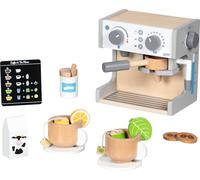 Kaffee & Teestation: 18,7 x 12 x 17,5 cm, Holz, 16 Teile, per Stück