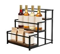 Kaffeesirup Organizer | 3 Stöckiges Aufbewahrungsregal | Viel Stauraum