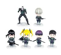 KAFKA HIBINO Figure Kaiju No. 8 Anime Figurein KAIJU NUMERO OTTO statua PVC 12 cm 6 pezzi decorazione per la casa regalo di compleanno