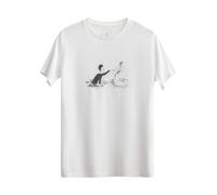 Kaft Maglietta 'Because Of You' nero / bianco Donna Kaft M