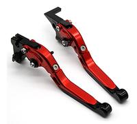 KaftKO Leve Freno Frizione Moto,Per Benelli bn 125 Tnt150i BN125 TNT 150i Accessori Moto Regolabile Pieghevole Allungabile Leva Freno Anteriore Leve Frizione Maniglia