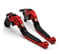KaftKO Leve Freno Frizione Moto,per MV Agusta Brutale 675 2012-2016/Brutale 800 2013-2015 Accessori Moto Pieghevole Leva Freno Anteriore Leve Frizione Maniglia Set